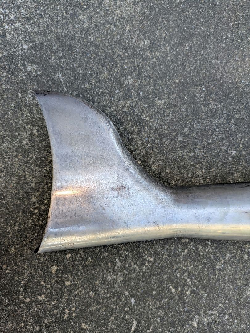 ショベルヘッド　アップスイープマフラー　フィッシュテールサイレンサー