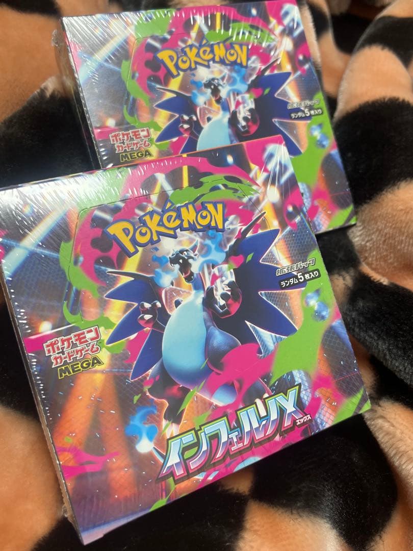 シュリンク付き ポケモンカードゲーム インフェルノX 新品未開封 2box