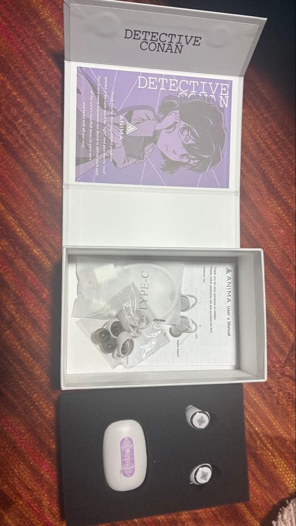 ワイヤレスイヤホン ANIMA AOW01 名探偵コナンコラボ　灰原哀 モデル