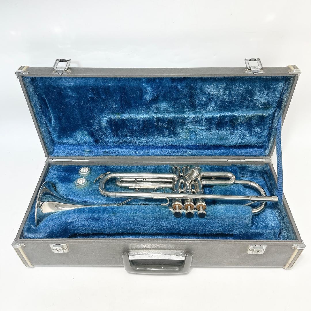 YAMAHA YTR-136 シルバー 3バルブ トランペット ケース付き