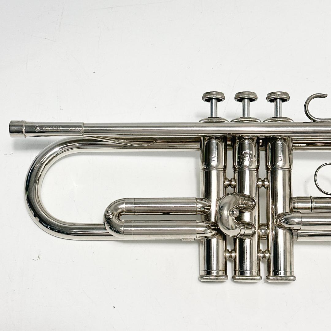 YAMAHA YTR-136 シルバー 3バルブ トランペット ケース付き