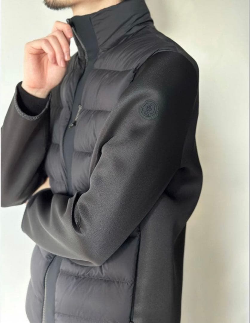 モンクレール MONCLER バーニーズ 限定 別注 ハイブリッド ダウン XL