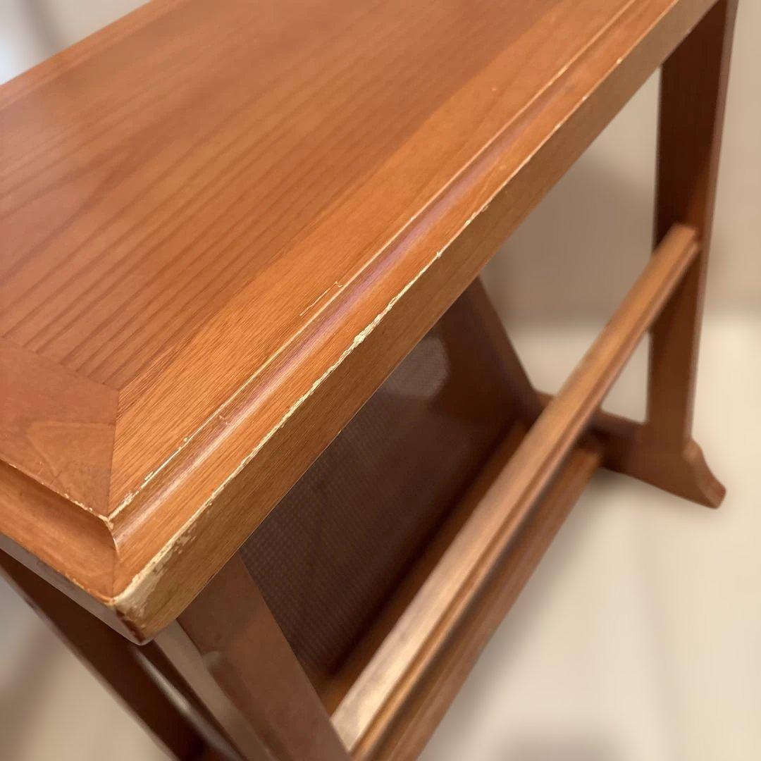 maruni マルニ木工　マガジンラック　地中海シリーズ　サイドテーブル