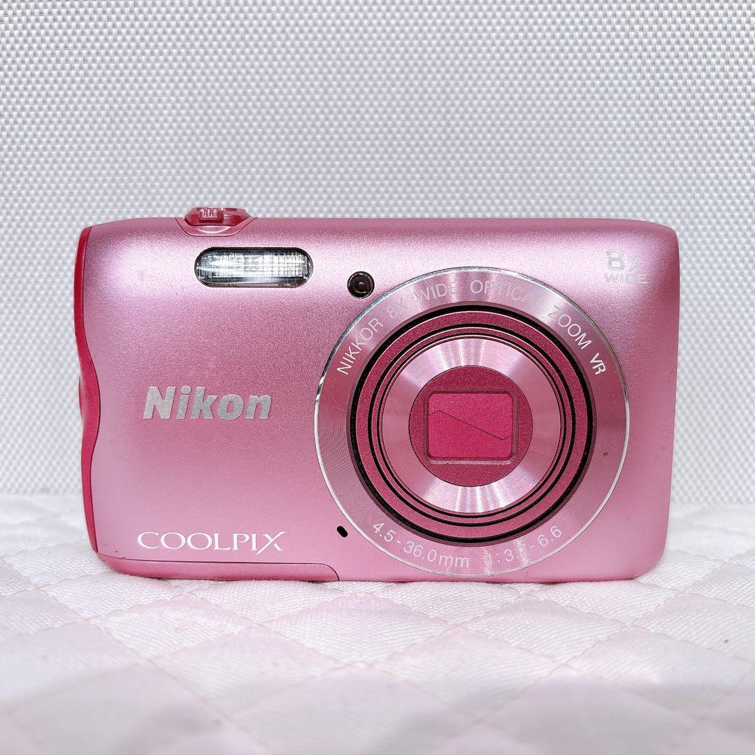 Nikon coolpix A300 ニコン クールピクス ピンク コンデジ