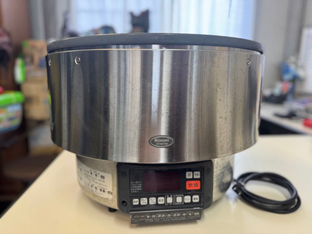 Rinnai デジタル炊飯器 ステンレス製