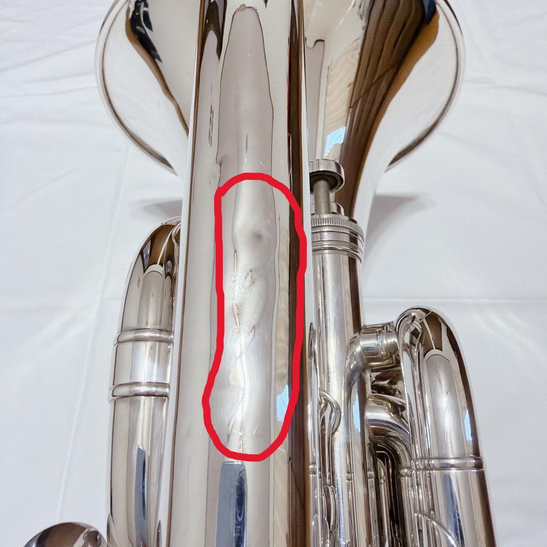 英国製ベッソン Besson ユーフォニアム BE765 銀メッキ 動作良好
