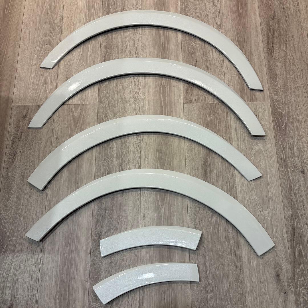 a200系ハイエース 全車 オーバーフェンダー 色070 1台分セット