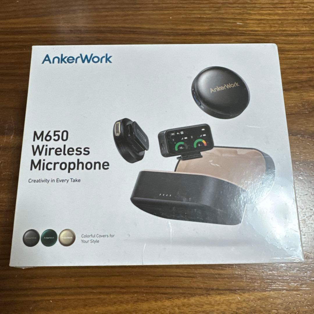 【未開封品】AnkerWork M650 ワイヤレスマイクロフォン