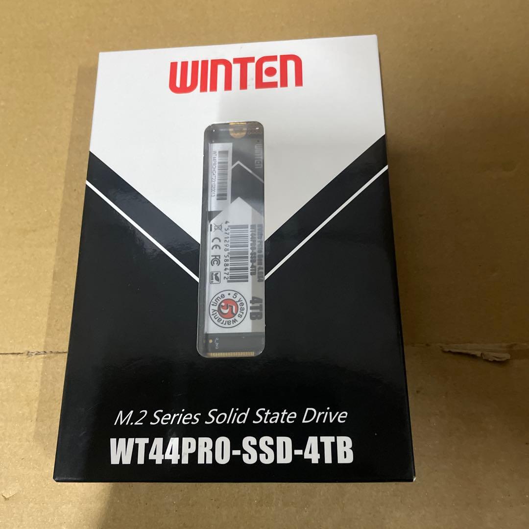 WINTEN 内蔵 SSD 4TB NVMe WT44PRO-SSD-4TB
