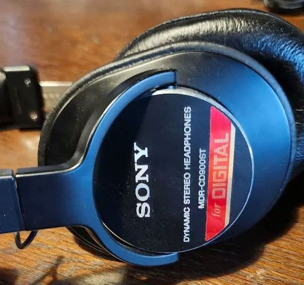 SONY MDR-CD900ST ヘッドホン　程度良好