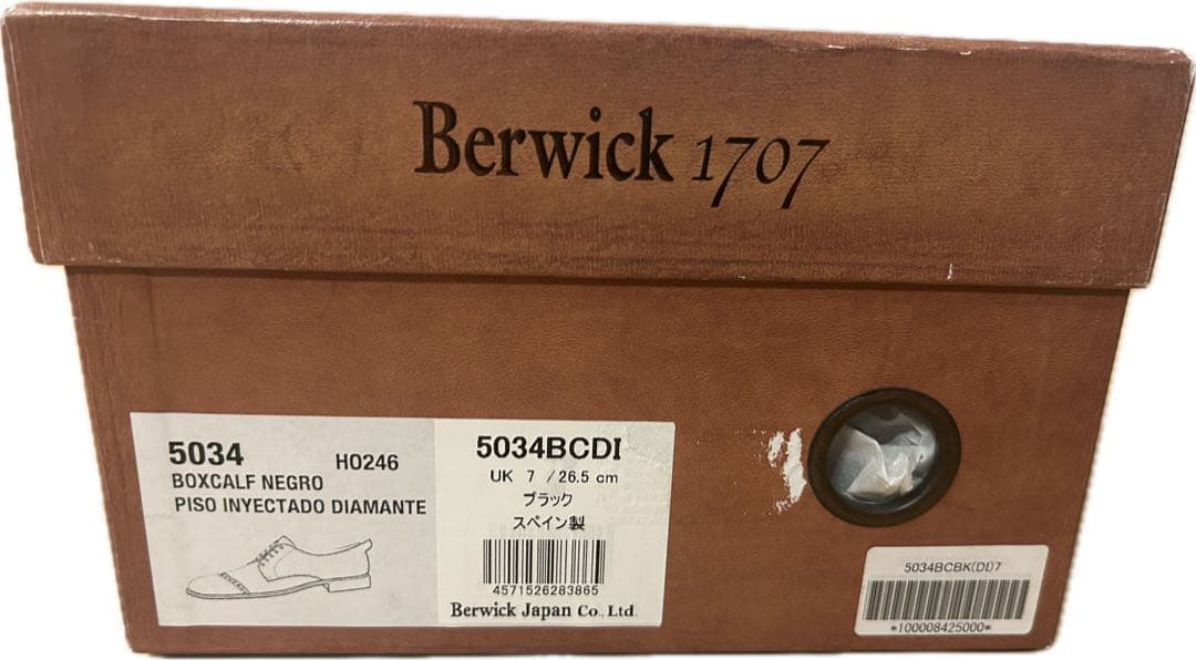 Berwick 5034BCDI サイズ26.5