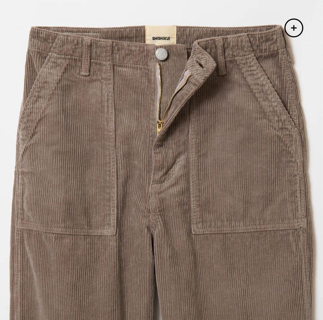 パンツ SHISHIKUI CORDUROY BAKER brown