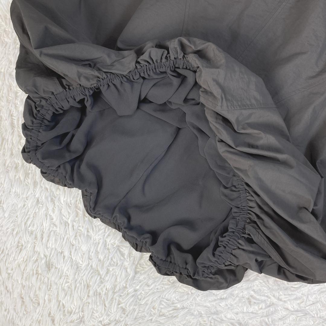 UN3D.　アンスリード　サイドオープンバルーンワンピース　36　グレー