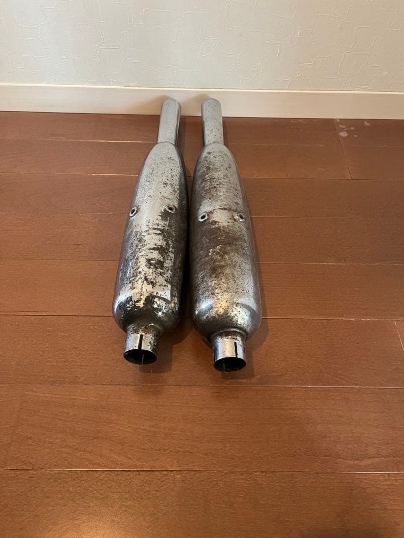 トライアンフ　T120 T140 サイレンサー TOGA ビンテージ　英国製