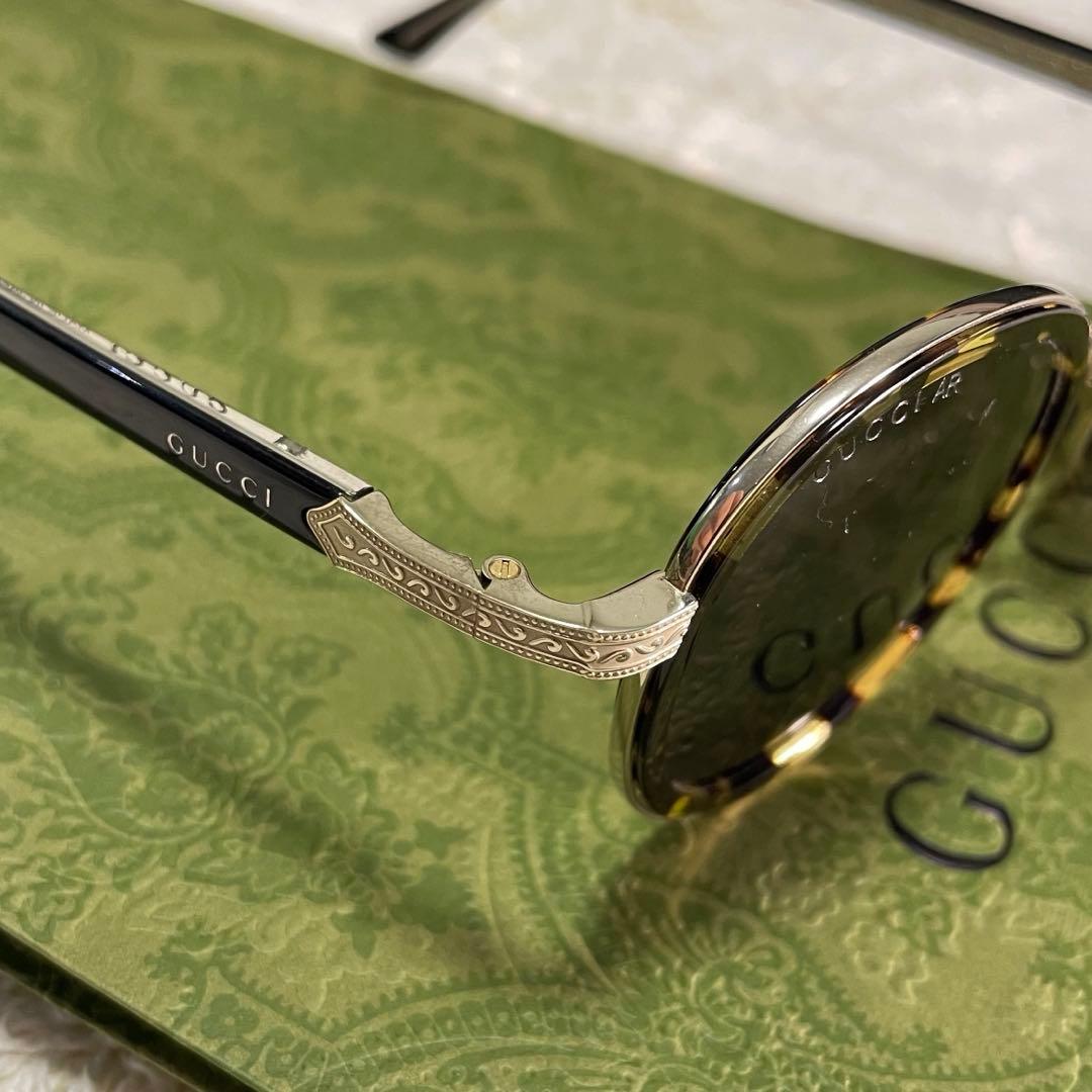 【極美品】GUCCI サングラス レオパード トゥアレグ柄 激レア グッチ