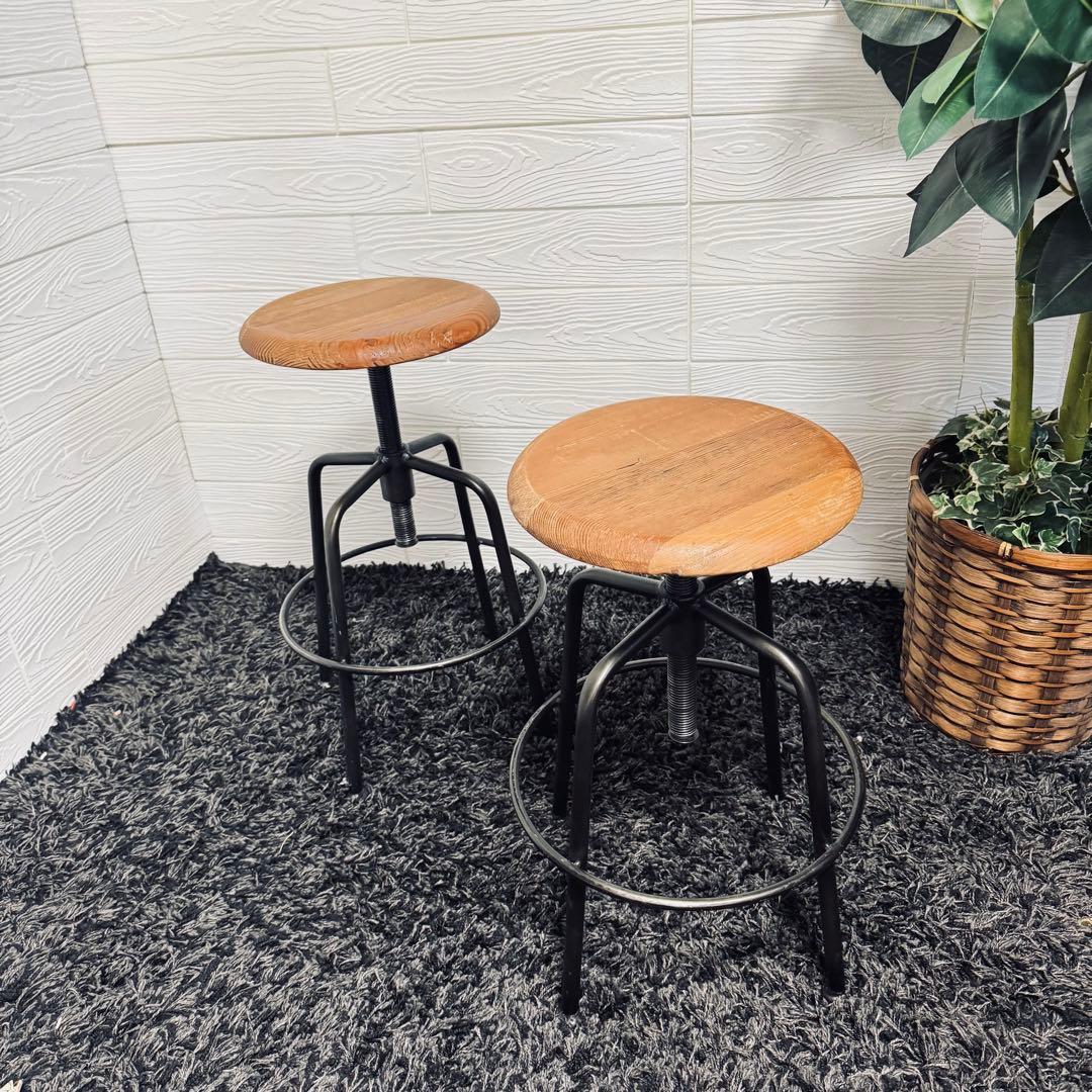 CRASH GATE クラッシュゲートコンベックス Ⅲ スツール 2脚セット A