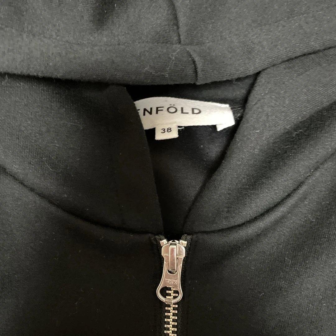 25AW完売色　ENFOLD CIRCLE SOLID HOODIE