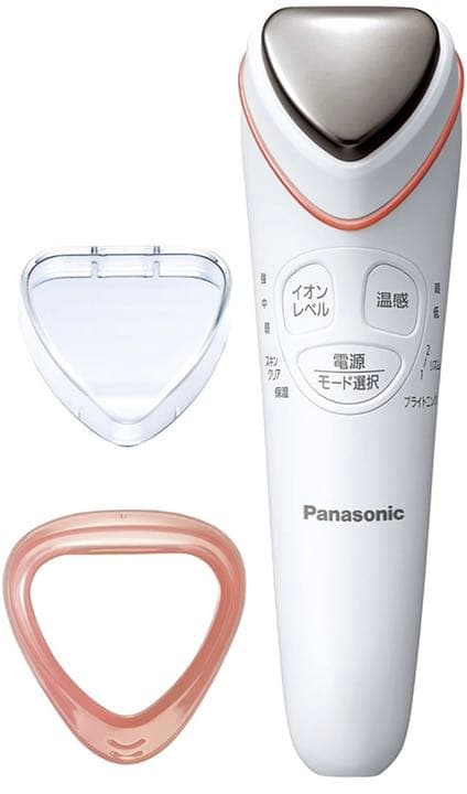 パナソニック 美顔器 イオンエフェクター 温感タイプ ピンク調