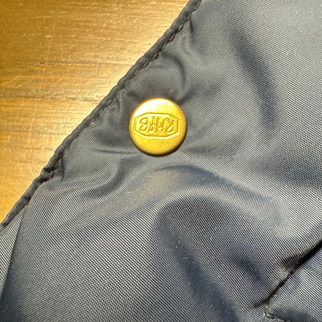 h*0様 ロッキーマウンテン　フェザーベッド レザーヨークダウンベスト ムートン