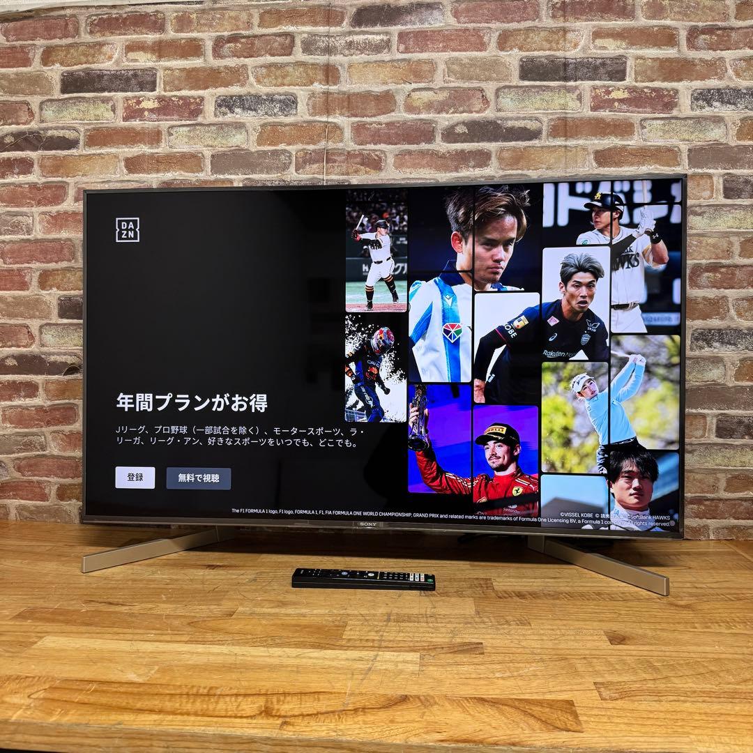 SONY 55V型 4K 液晶テレビ BRAVIA KJ-55X9000F