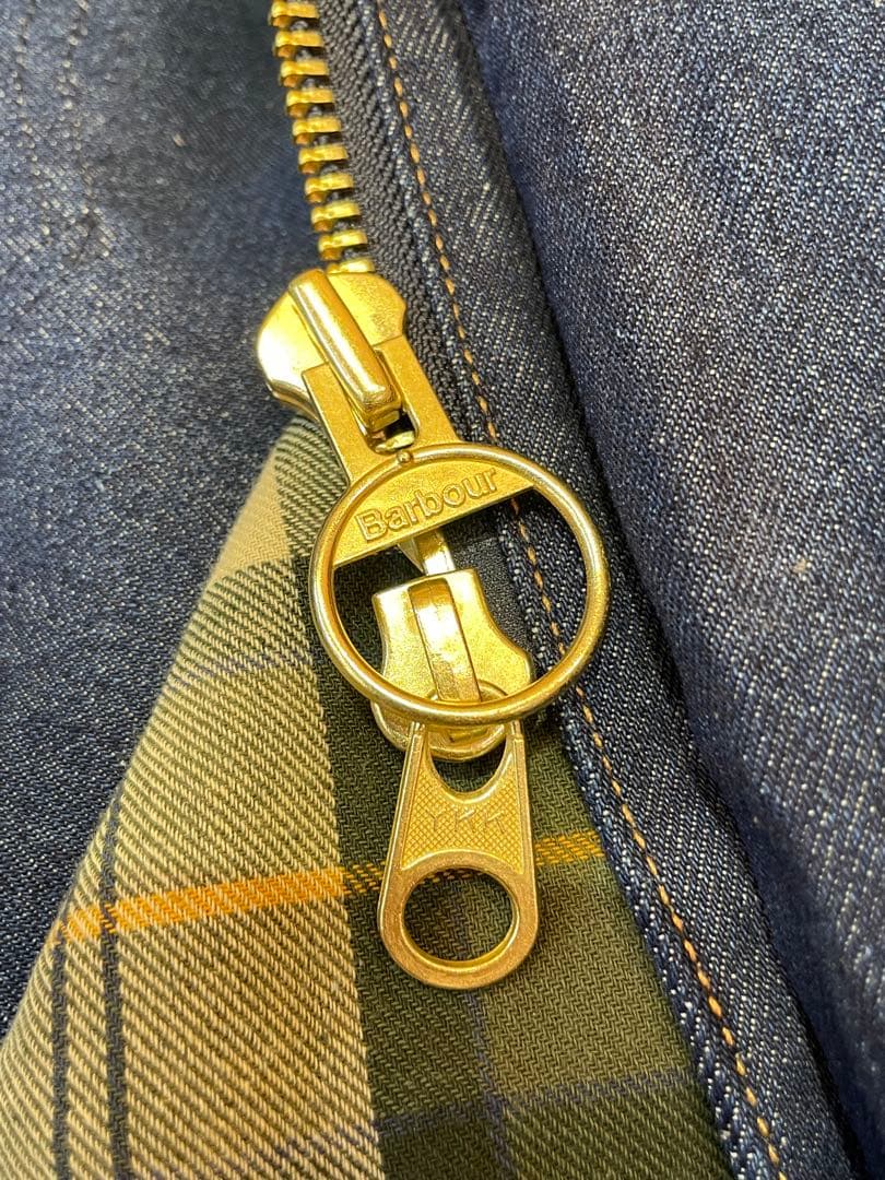 Barbour デニムカバーオール ネイビー