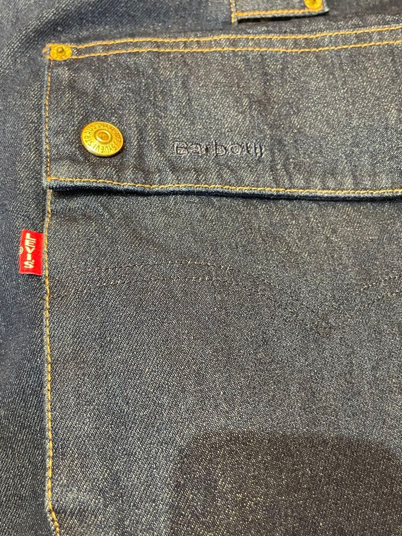 Barbour デニムカバーオール ネイビー