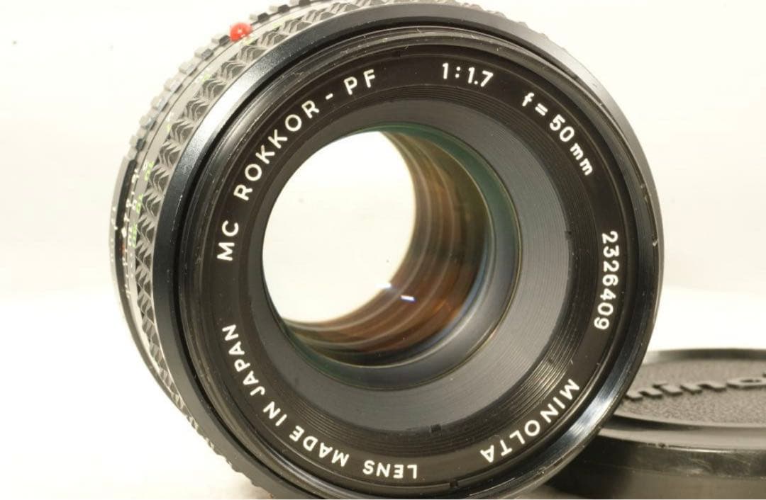 超美品 ミノルタ X-70 名玉 MC ROKKOR 50/1.7