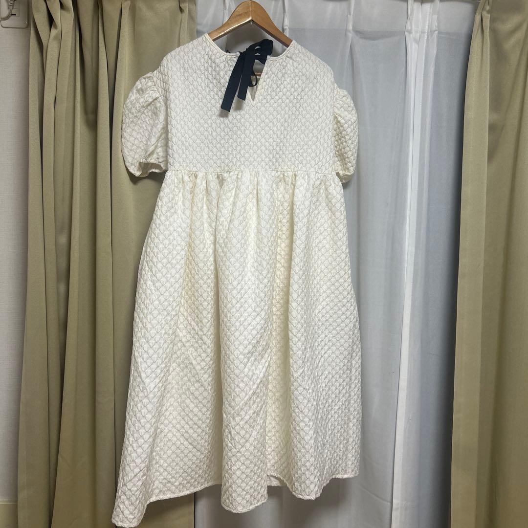 Sister Jane ミディスモック　アイボリー