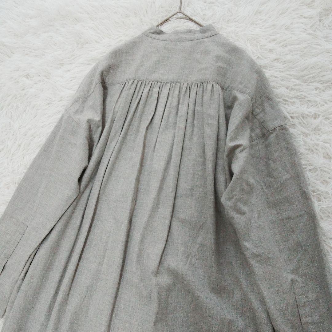 PLAIN PEOPLE プレインピープル コットンヤクワンピース グレー