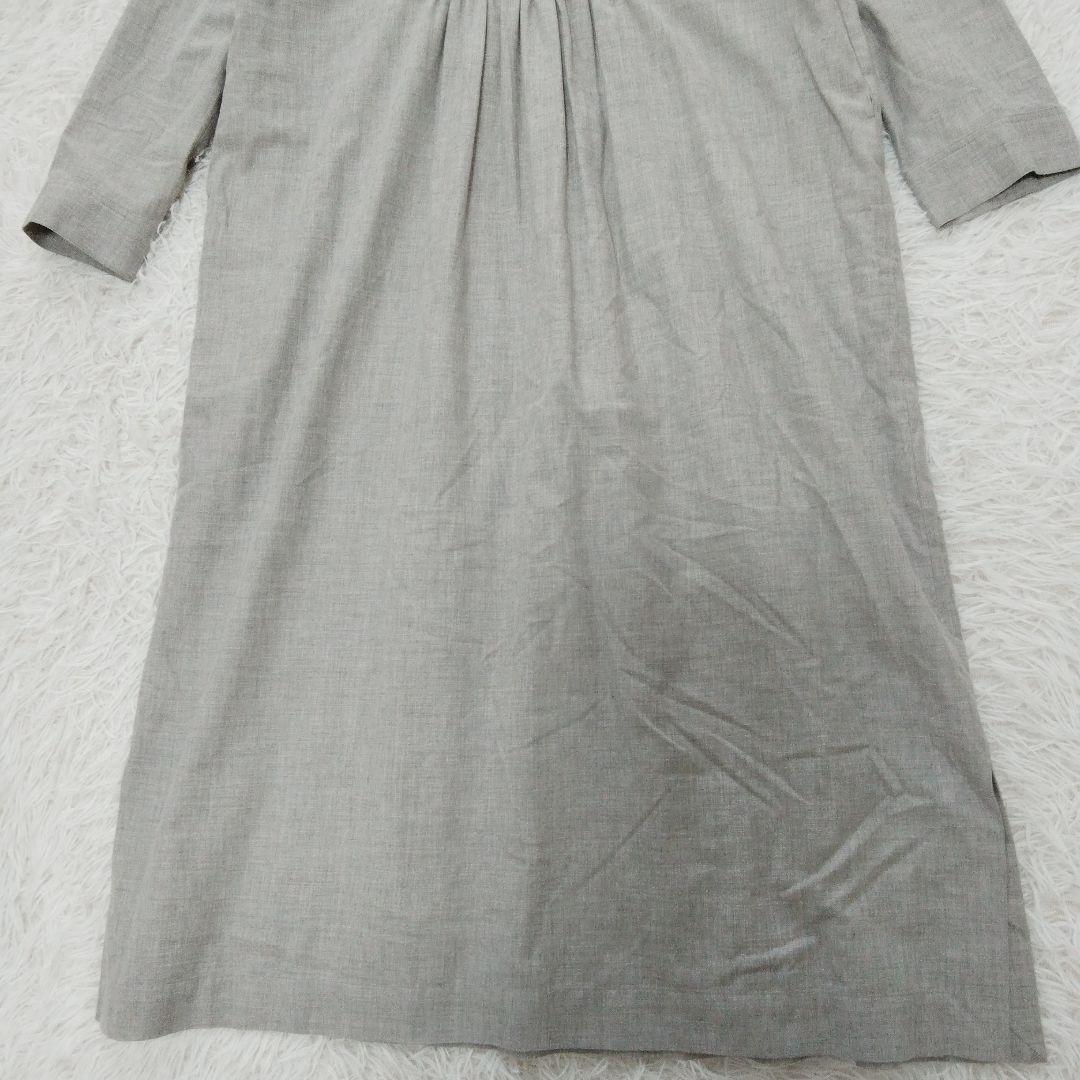 PLAIN PEOPLE プレインピープル コットンヤクワンピース グレー