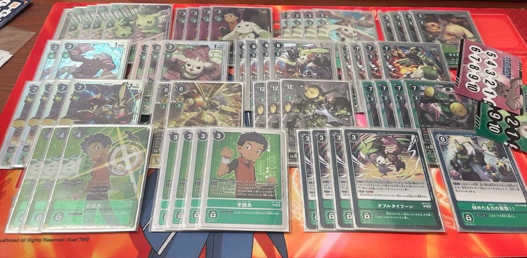 デジモンカード セントガルゴモン デッキ パラレル 引退品