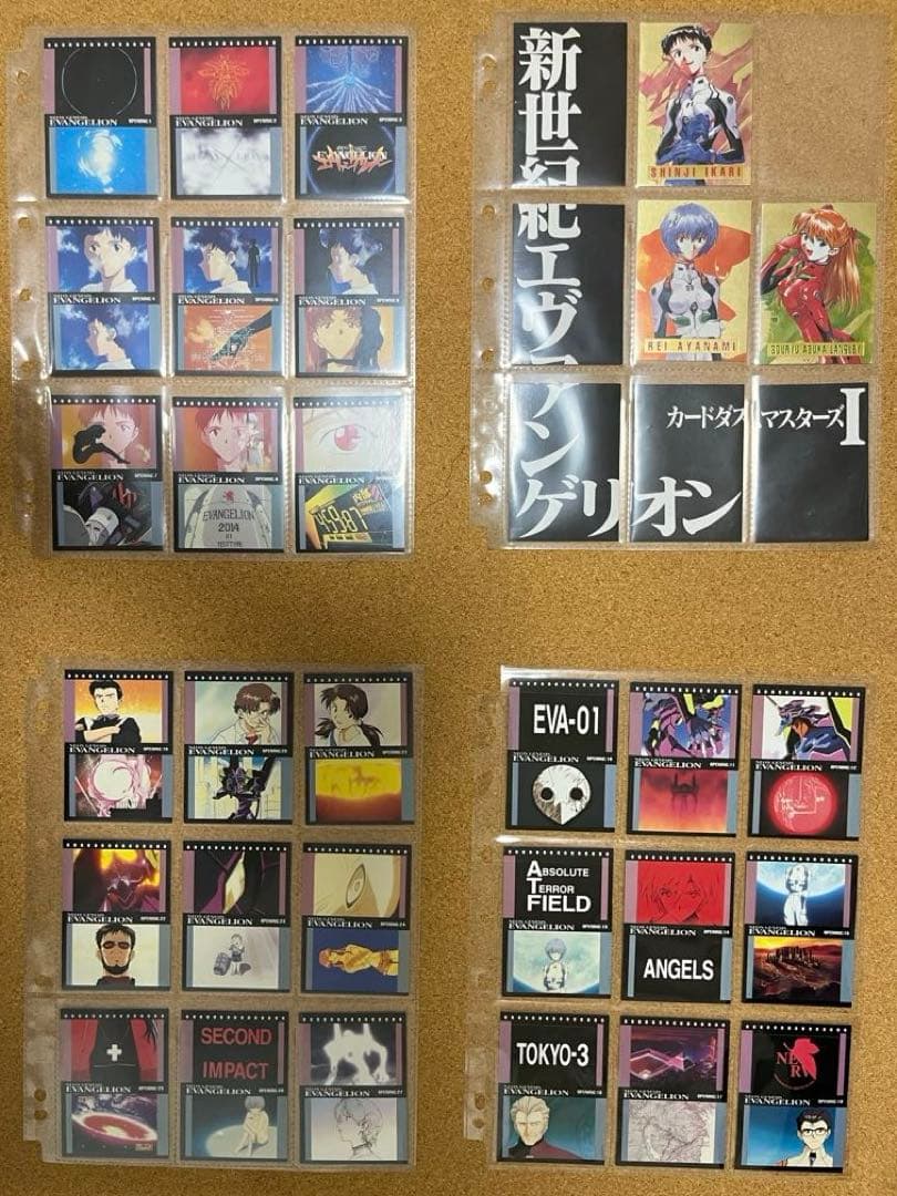 エヴァンゲリオン　カードダスマスターズ第壱集　セミコンプ　初版