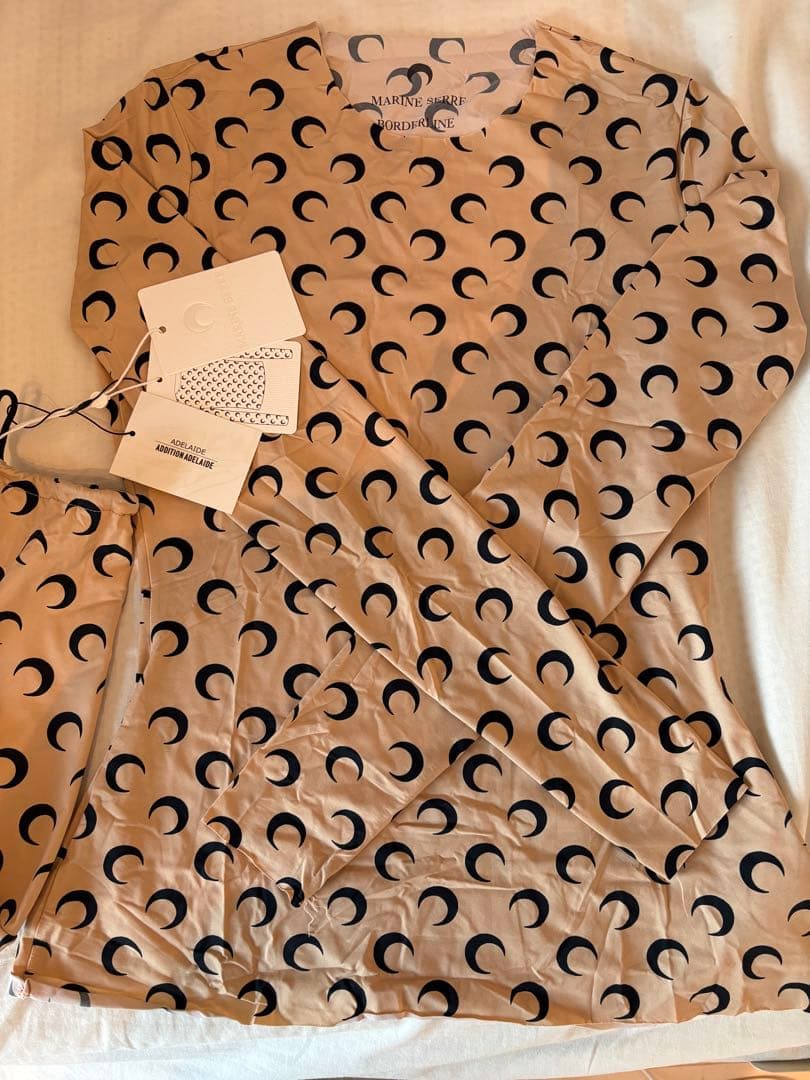 トップス MARINE SERRE second skin moon top 09 M