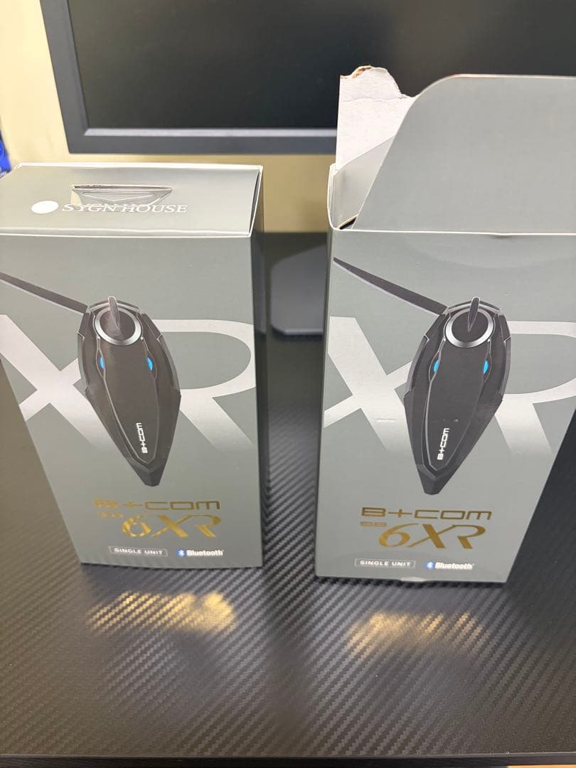 B+COM 6XR バイク用インカム 2個セット｜箱・付属品完備｜動作確認済