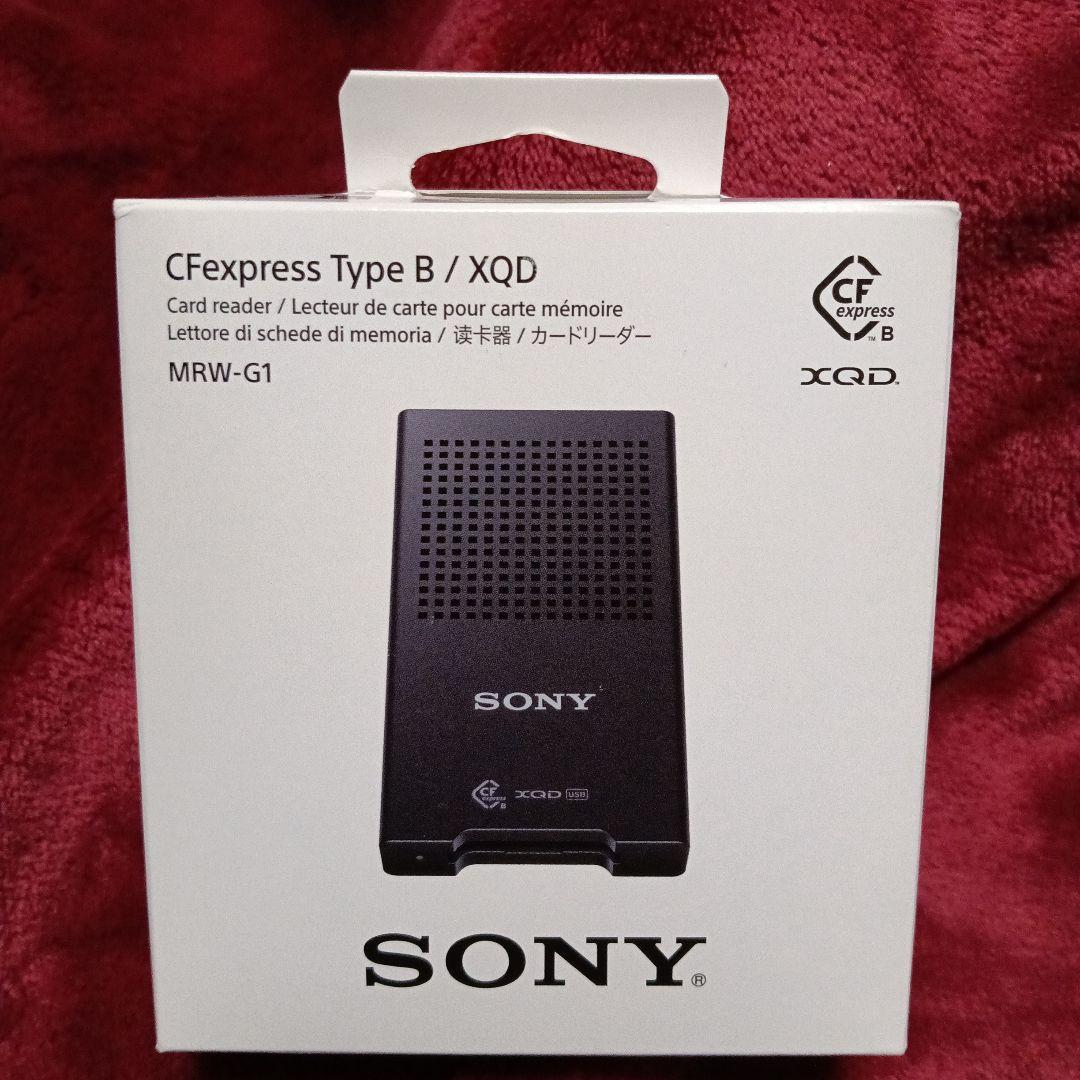SONY CFexpressType B/XQDリーダーライターMRW-G1T1