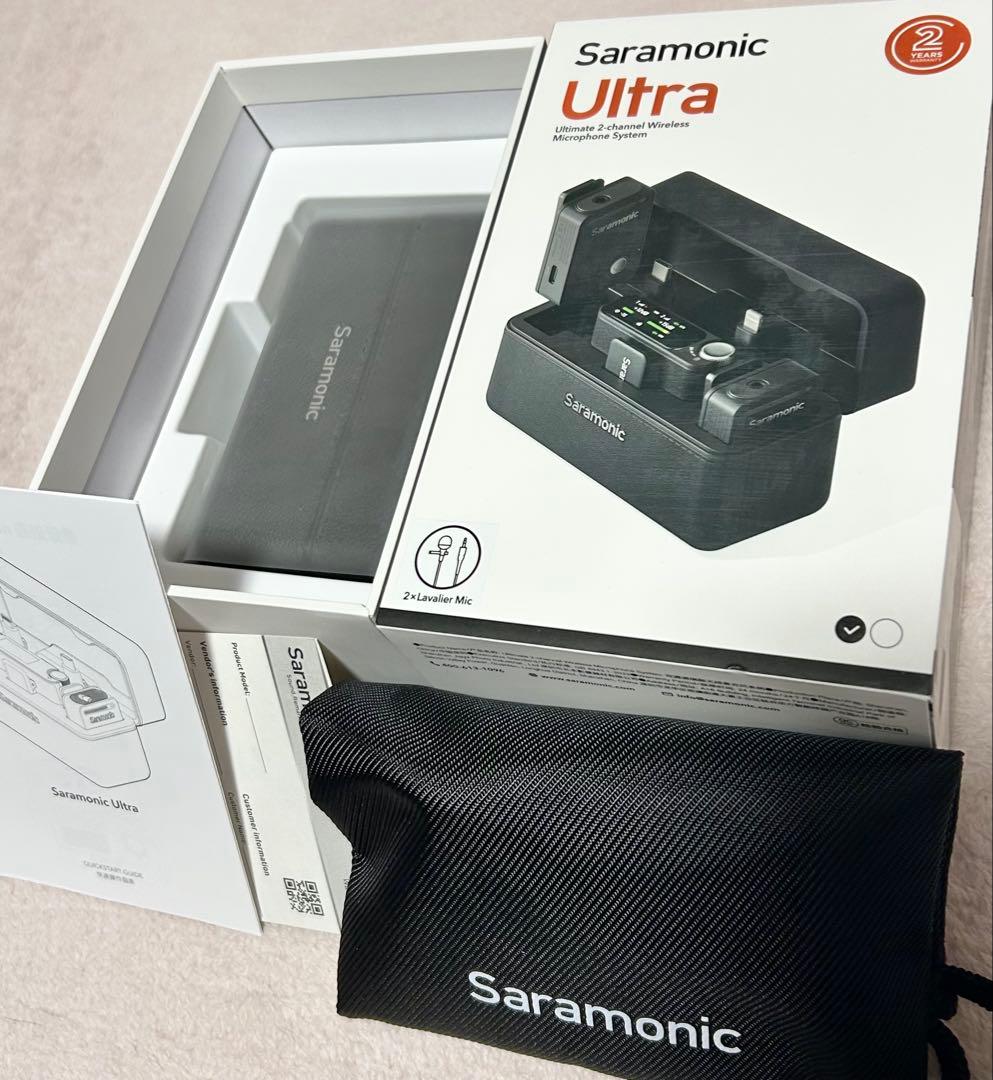 未使用)Saramonic Ultra03ワイヤレスマイクセット