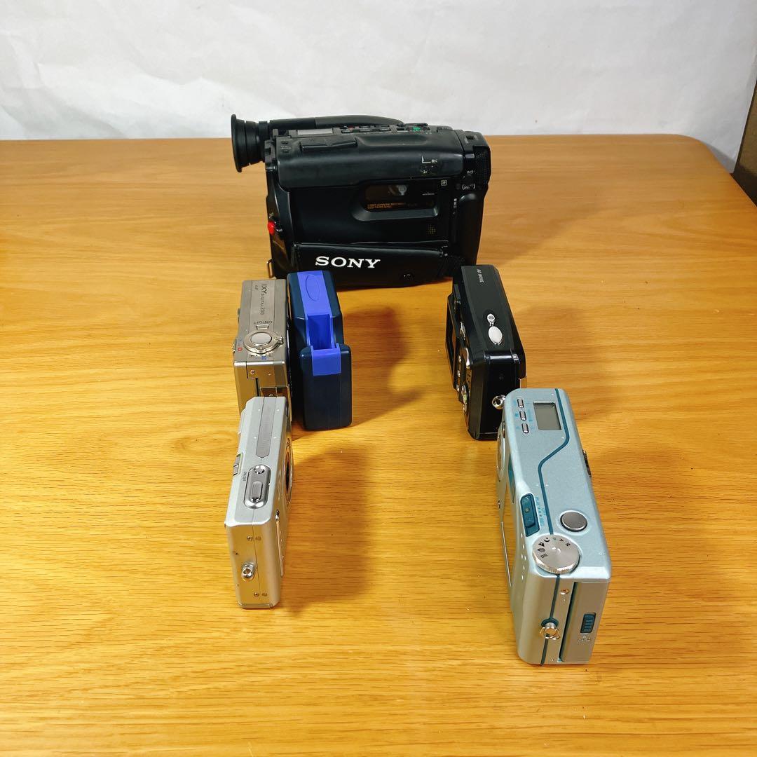 【ジャンク】デジカメ ビデオカメラ 5台まとめ IXY EXILIM 他