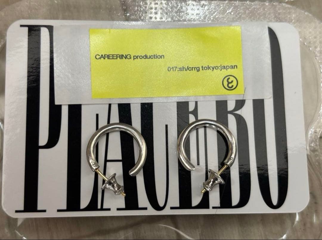 キャリアリング PLACEBO 301 (SV) フープピアス シルバー