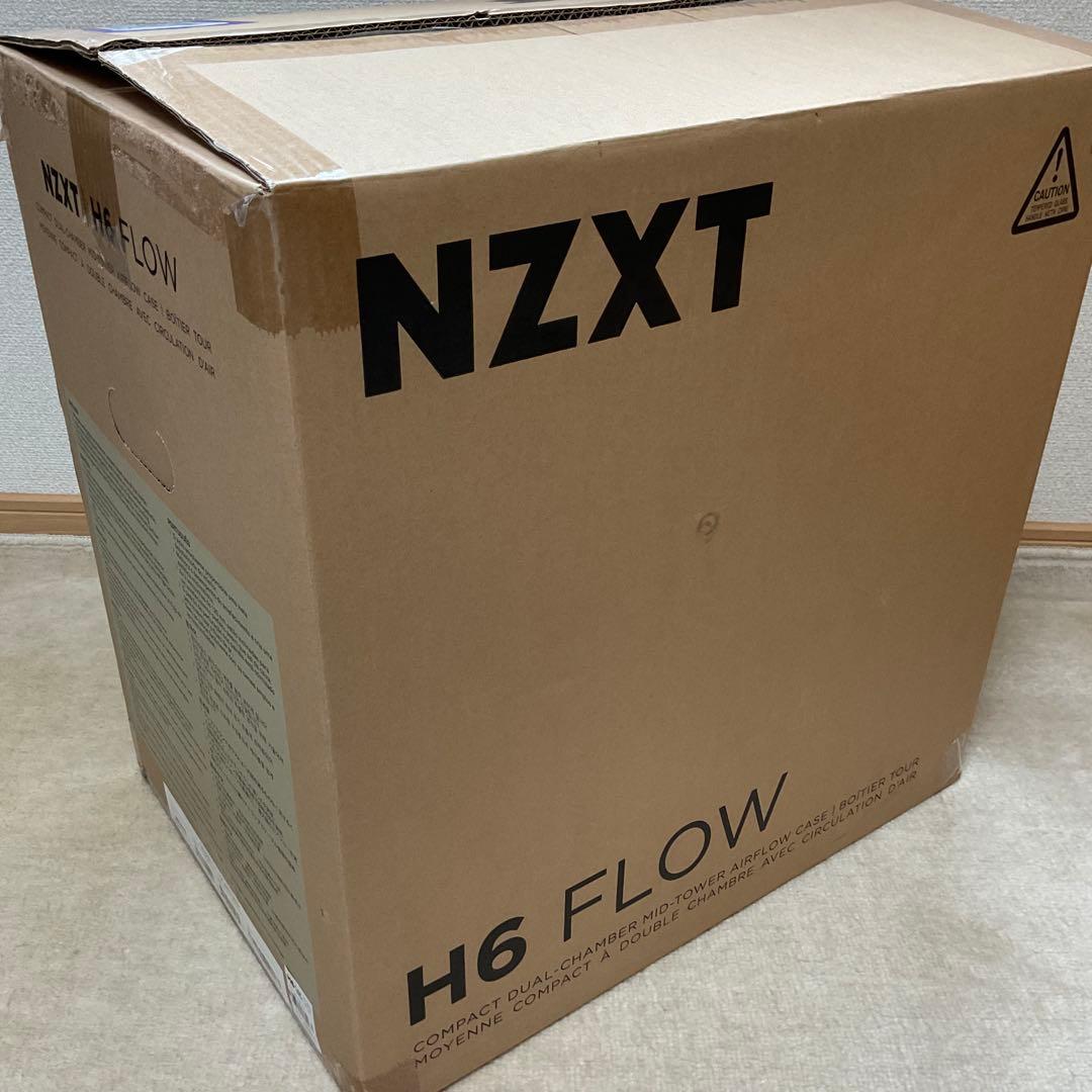 【美品】NZXT H6 Flow CC-H61FW-01 （ホワイト）