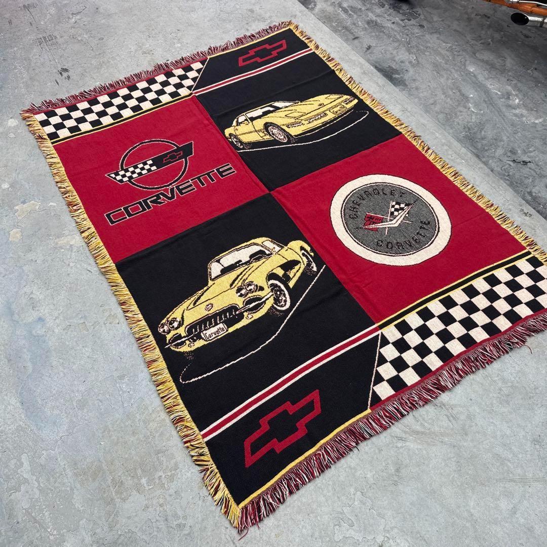 シボレー　コルベット　マルチカバー　ソファーカバー　ラグ　180x130