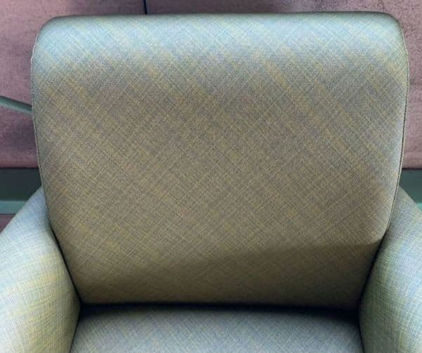 【タイムセール】Oliver1人掛けソファ　ナチュラルグリーン　シングルソファ