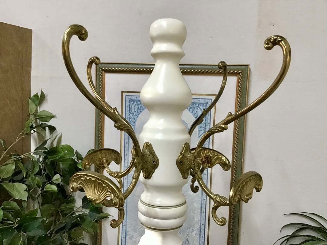 レティシア☆管377☆イタリア製☆フレンチスタイル☆ロココ☆コートハンガー