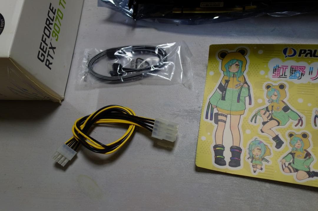 グラフィックボード・グラボ・ビデオカード Game Rock GeForce RTX 3070 Ti 8GB