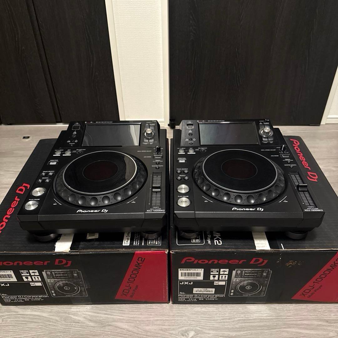 Pioneer XDJ-1000MK2 2台セット 箱付き
