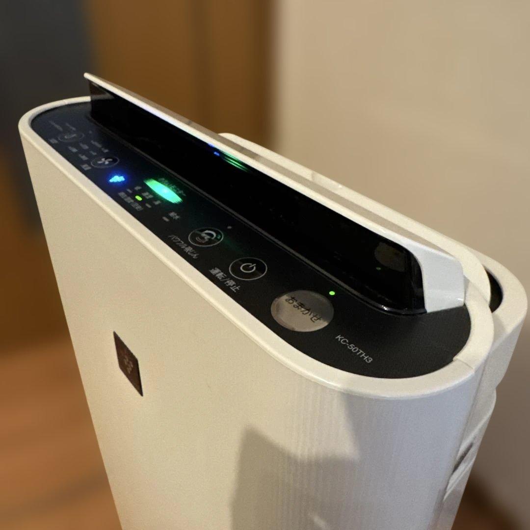 SHARP 加湿空気清浄機 KC-50TH3-W 2021年製 分解清掃済み