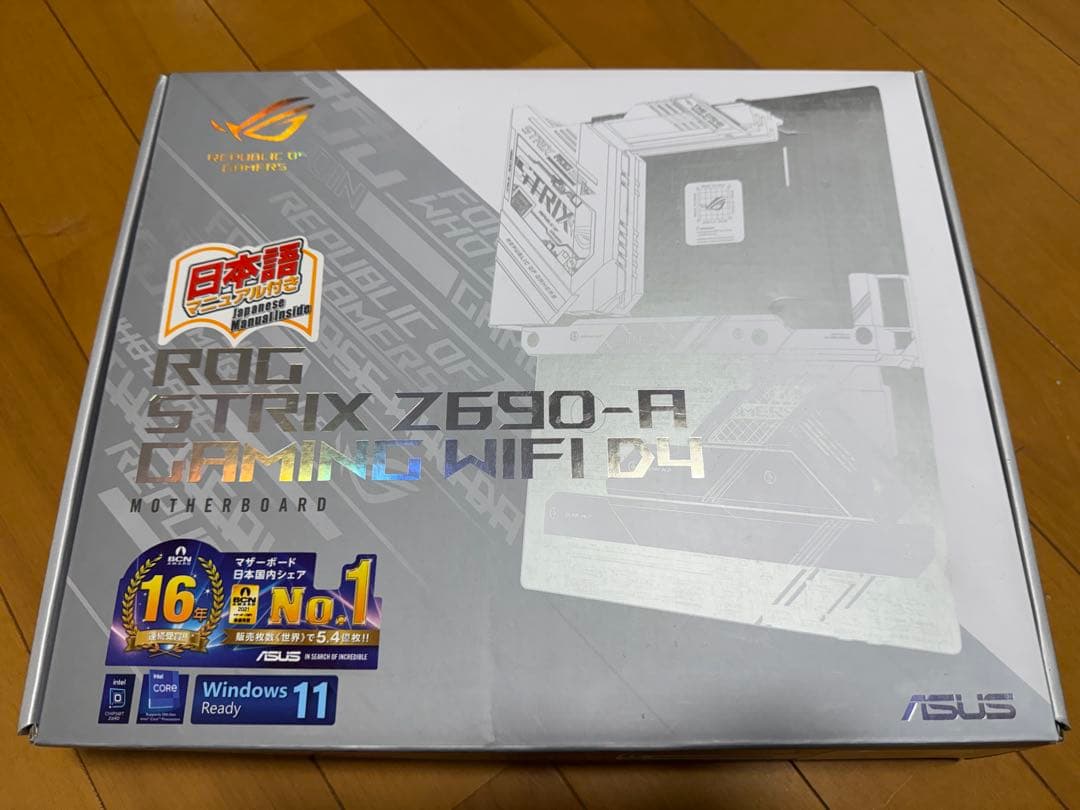 マザーボード ROG STRIX Z690-A GAMING WIFI D4