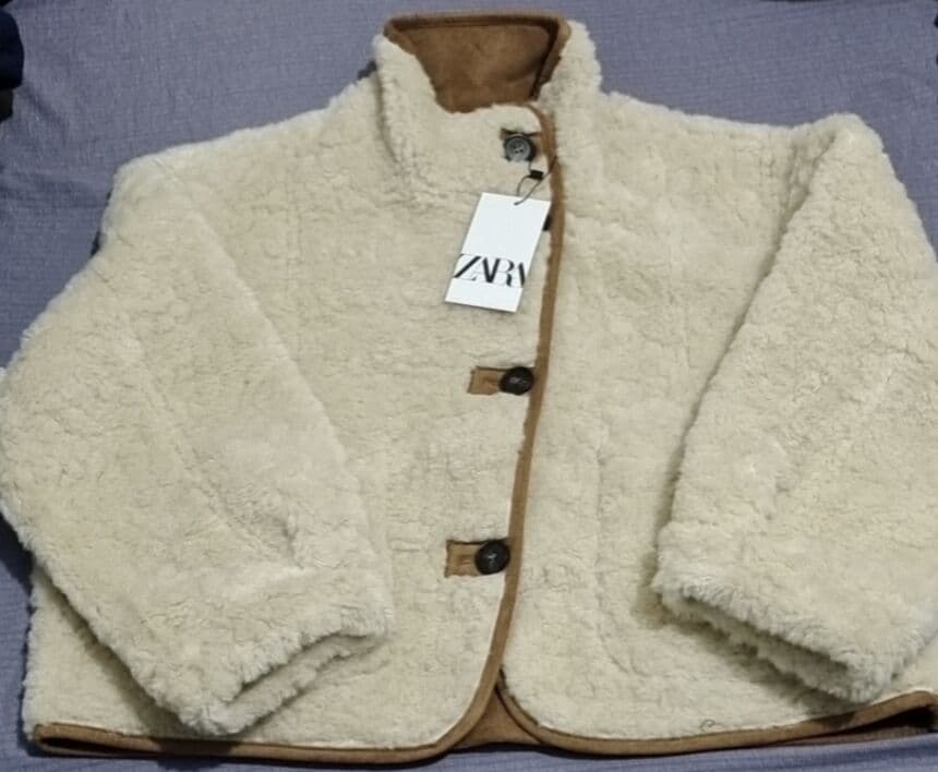 ZARA リバーシブルダブルフェイスジャケット Sサイズ