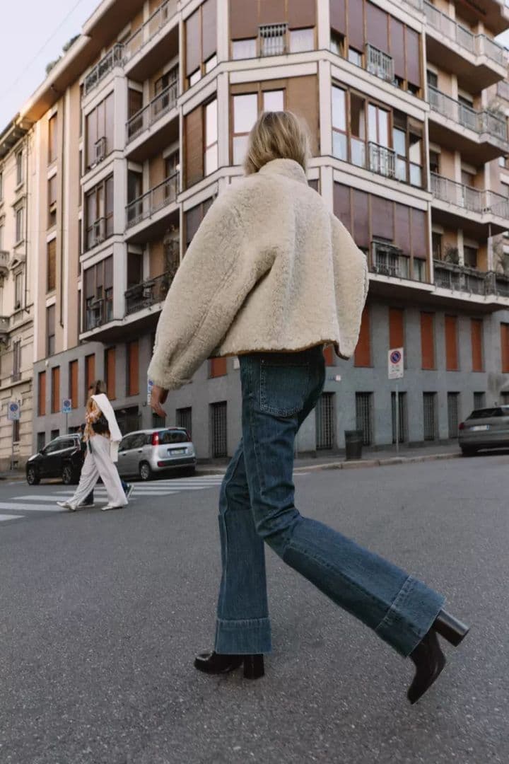 ZARA リバーシブルダブルフェイスジャケット Sサイズ