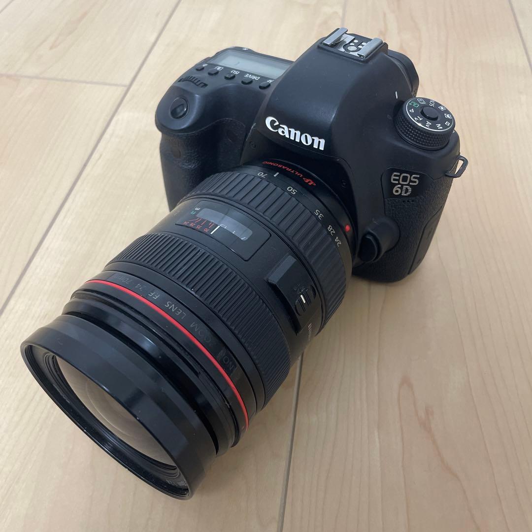 Canon EOS 6D＋レンズ1本ef24-70mmセット