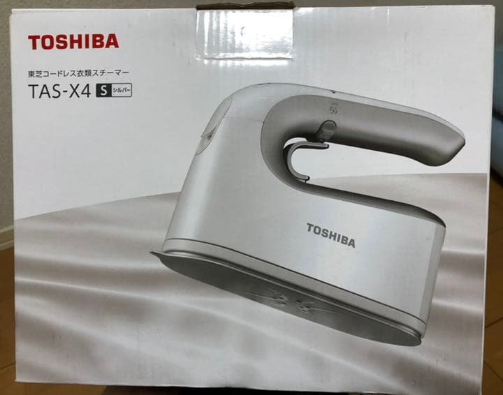 東芝コードレス衣類スチーマー TAS-X4